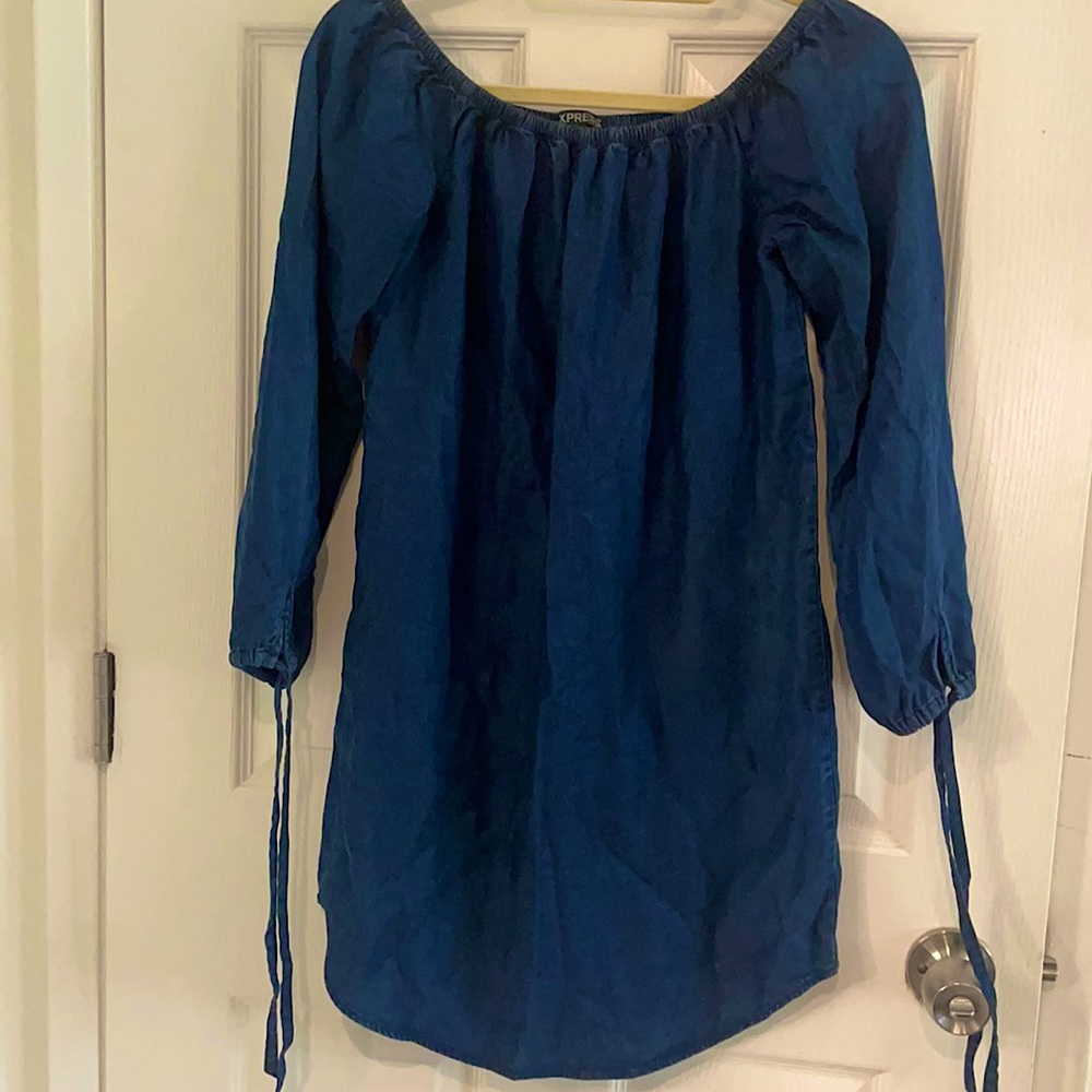Express Jean Mini Dress
